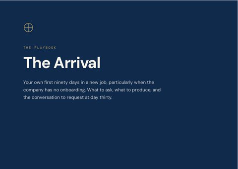 Cover of The Arrival