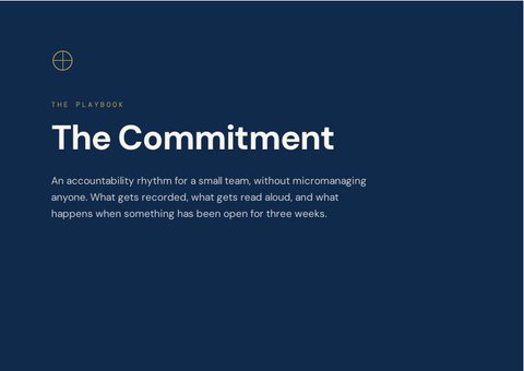 Cover of The Commitment