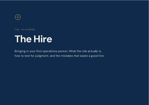 Cover of The Hire