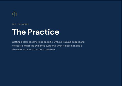 Cover of The Practice