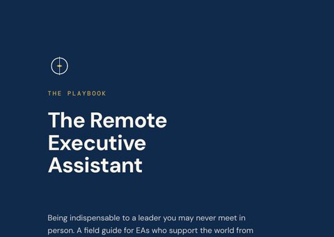 Cover of The Remote Executive Assistant