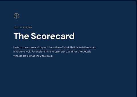 Cover of The Scorecard